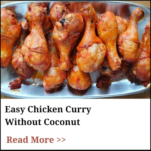 Easy chicken curry