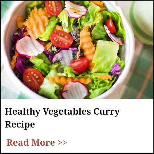 Healthy vegetable curry